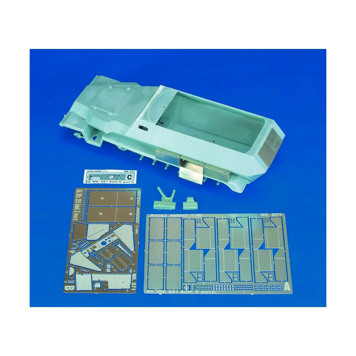 Sd.Kfz. 251C part 2 (for Dragon kit) - Royal Model RM371