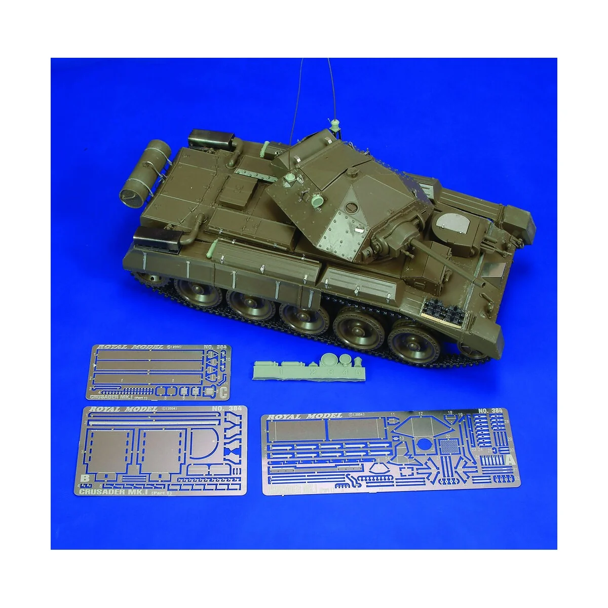 Crusader MK 1 part 1 (for Italeri kit) - Royal Model RM384