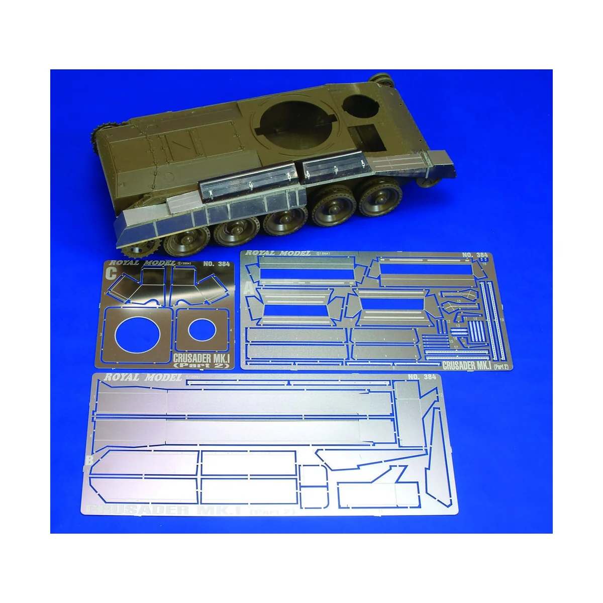 Crusader MK I - Part 1 (for Italeri kit), 1/35 - Royal Model RM385