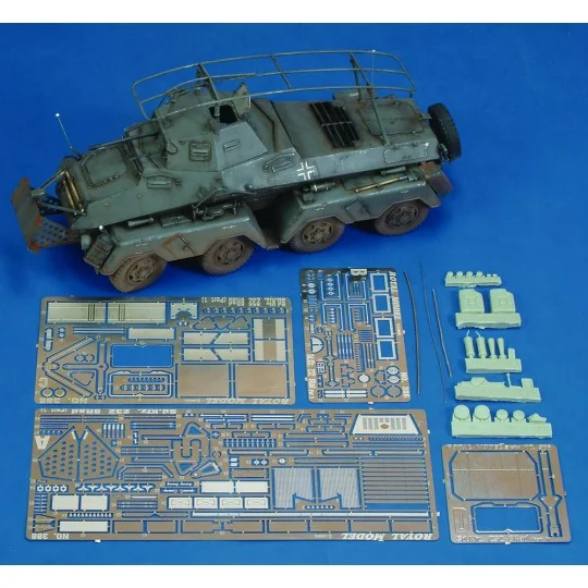 Sd.Kfz. 232 part 1 (for Tamiya kit), 1/35 - Royal Model RM386
