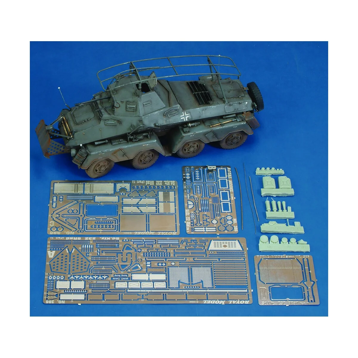 Sd.Kfz. 232 part 1 (for Tamiya kit) - Royal Model RM386