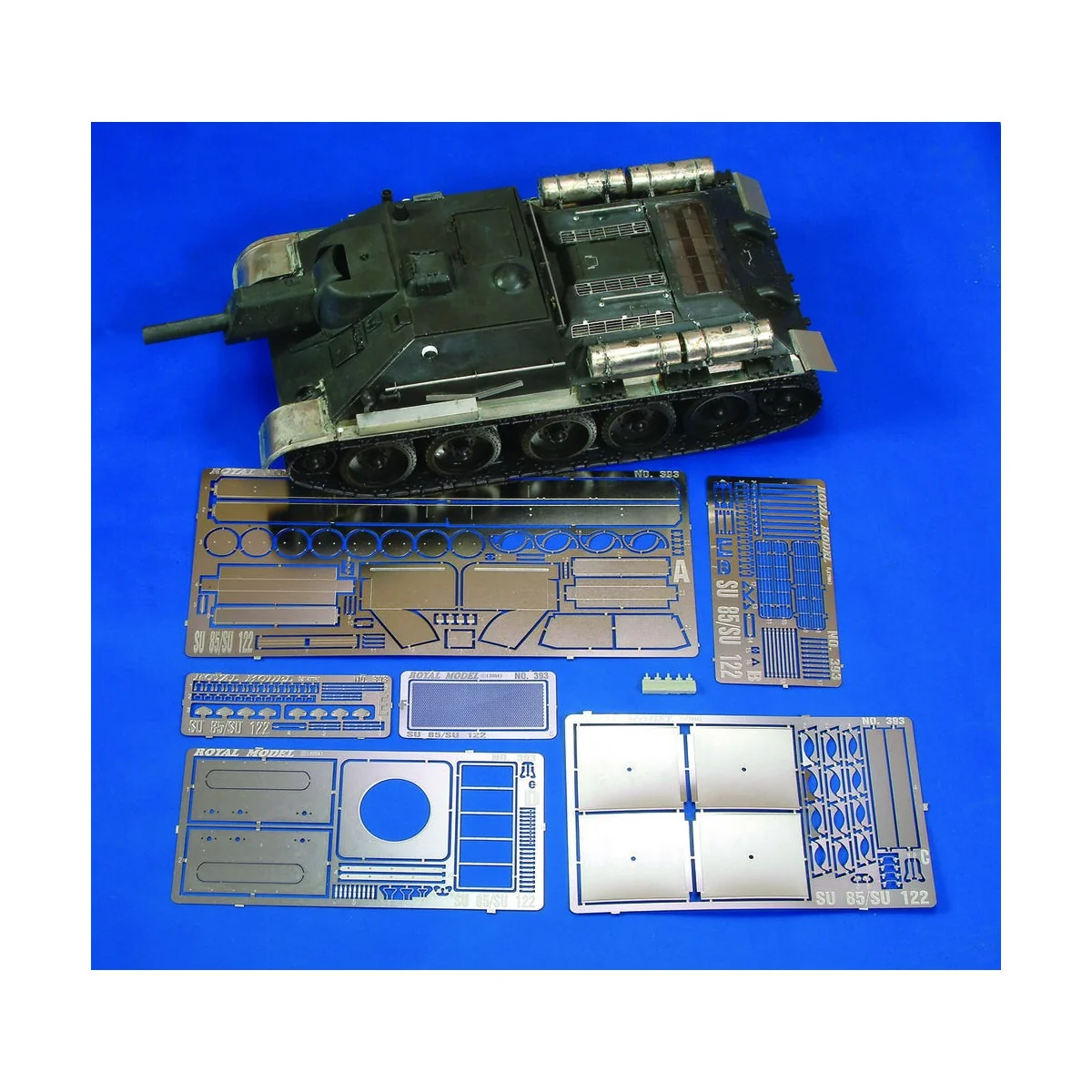 SU-85/SU-122 (for Tamiya kit), 1/35 - Royal Model RM393