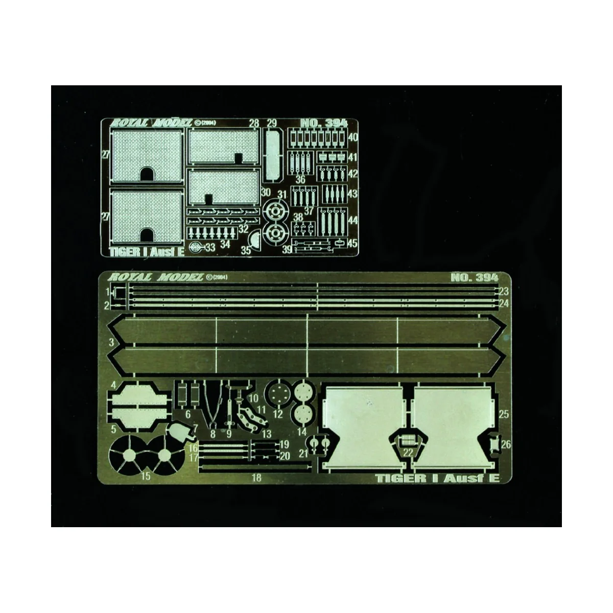TIGER I Late (for Revell kit), 1/72 - Royal Model RM394