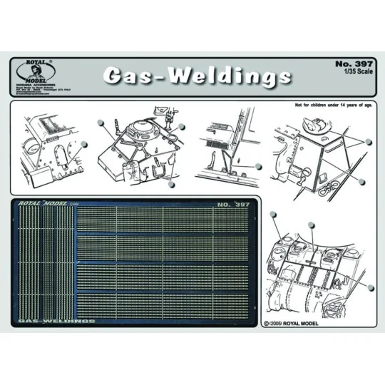 Gas-Welding, 1/35 - Royal Model RM397