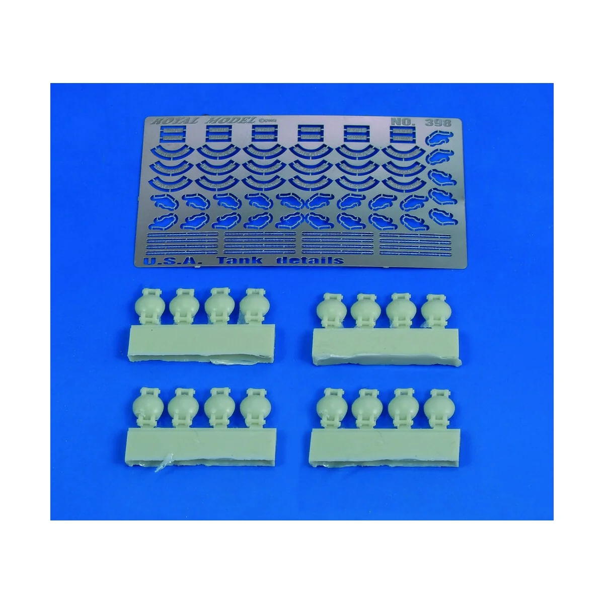 U.S.A. Tanks details, 1/35 - Royal Model RM398