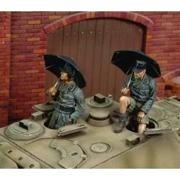 German Tankers-Italy 1944, 1/35 - Royal Model RM413