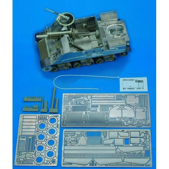 M7 PRIEST part 1° (for Italeri kit) - Royal Model RM418