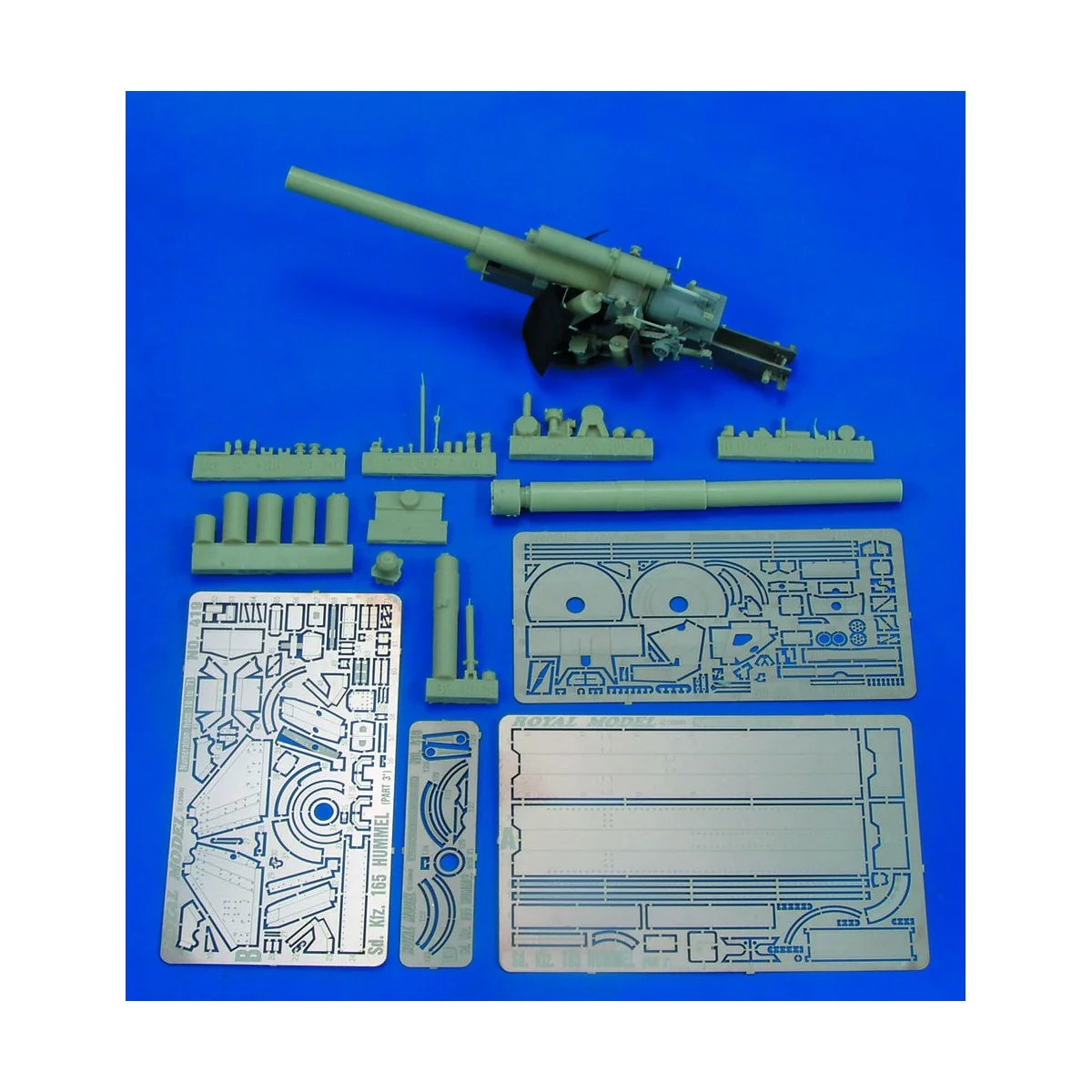 Sd.Kfz. 165 HUMMEL Part 3° (for Dragon kit) - Royal Model RM419