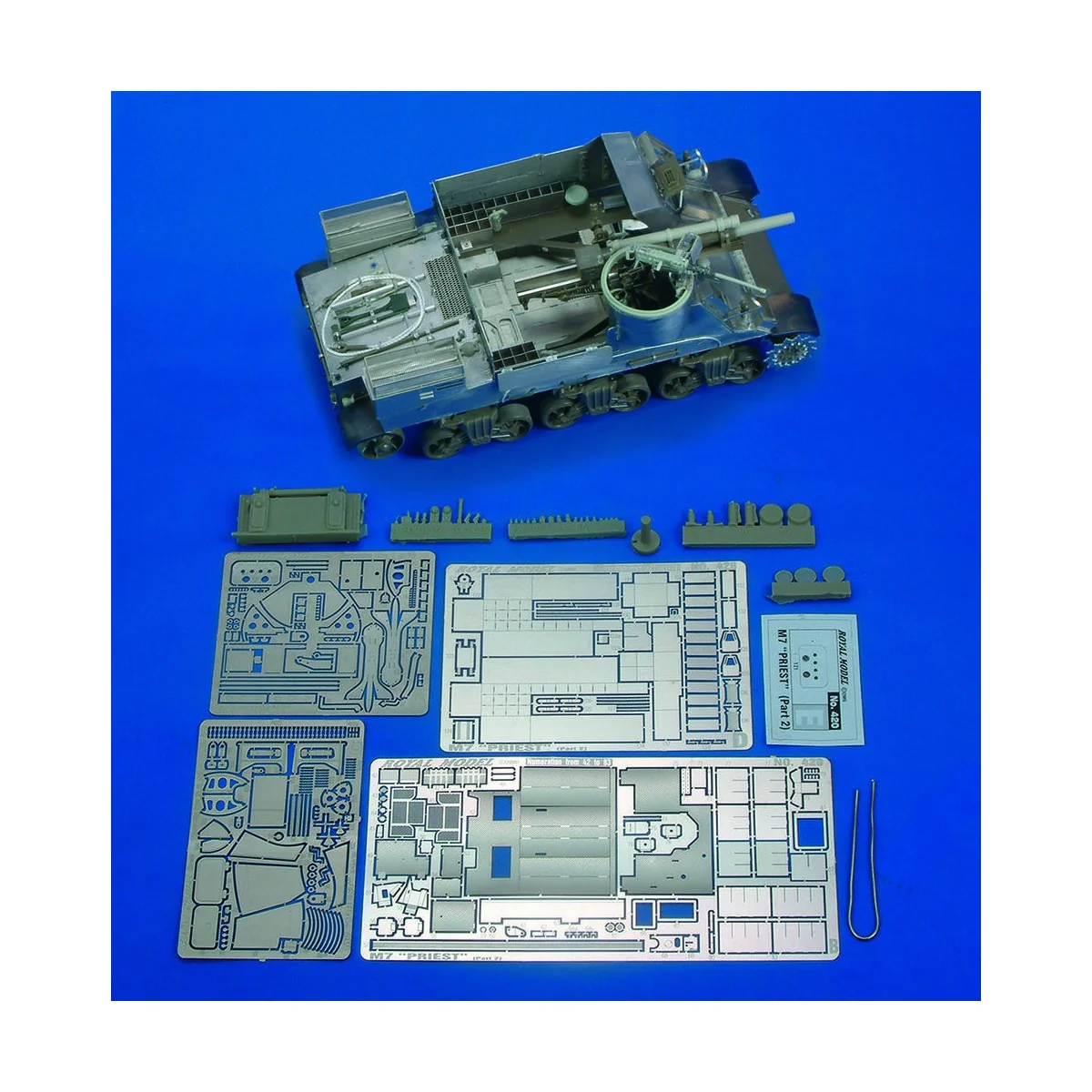 M7 PRIEST part 2° (for Italeri kit) - Royal Model RM420
