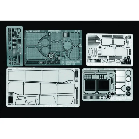Tiger II Porsche/Henscel (for Revell kit), 1/72 - Royal Model RM423