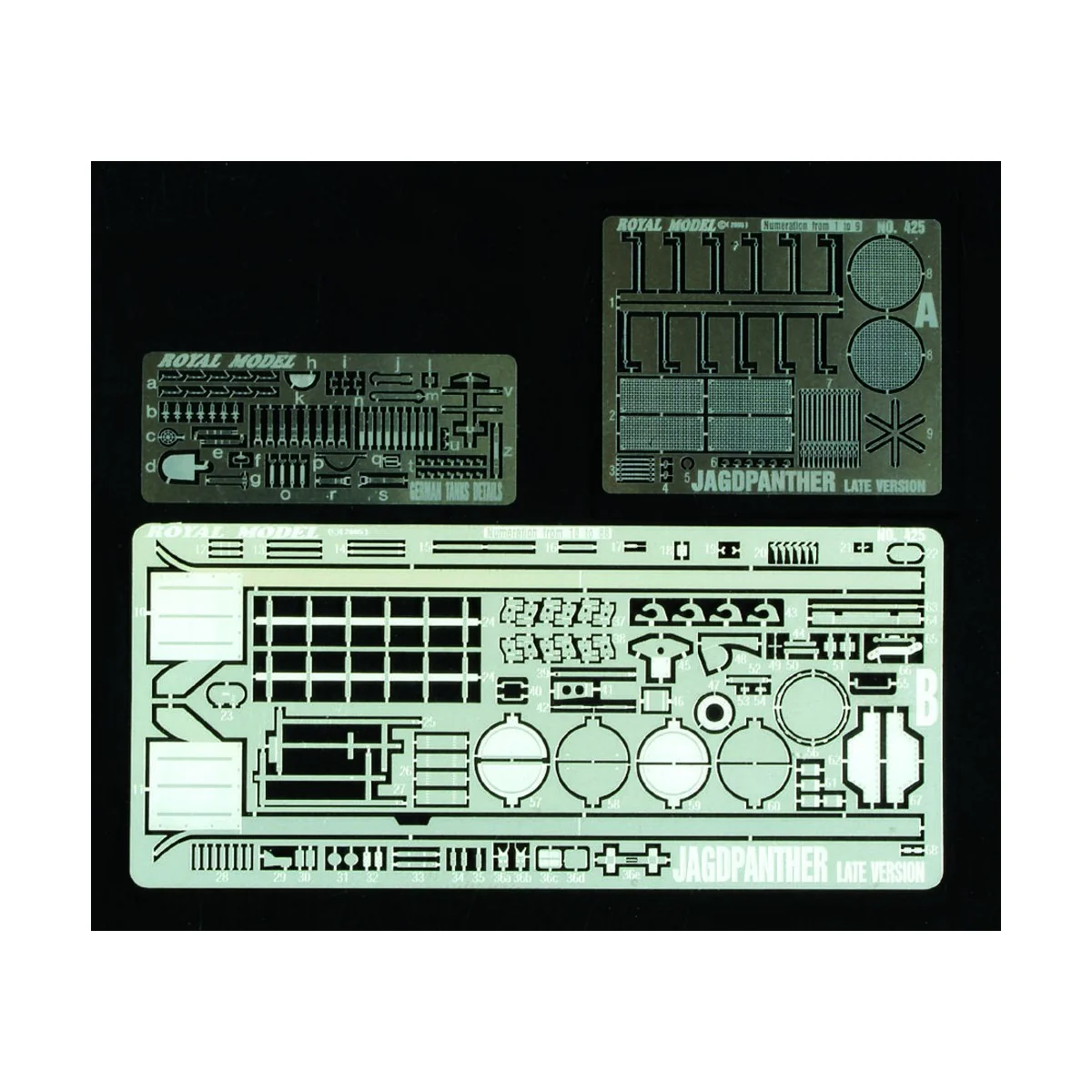 Jagdpanther Late Version (for Dragon kit) - Royal Model RM425