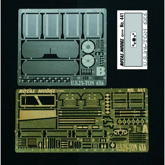 U.S. 2 ½- Ton 6x6, 1/35 - Royal Model RM441