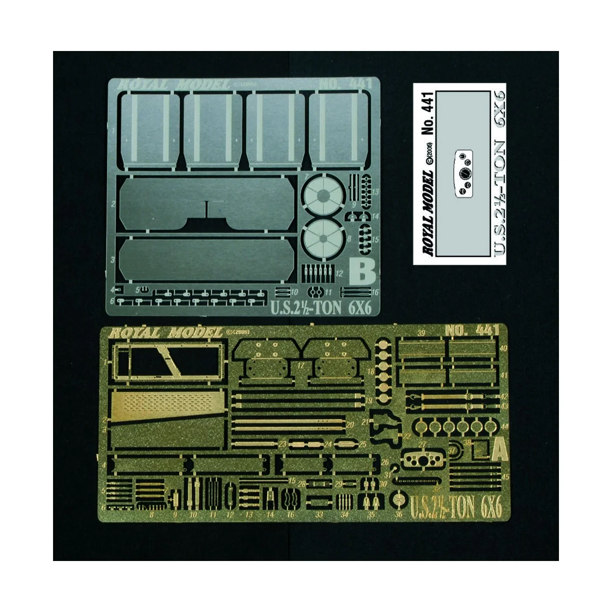 U.S. 2 ½- Ton 6x6, 1/35 - Royal Model RM441