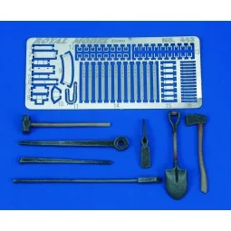 U.S.tanks Tools & Holders-WWII - Royal Model RM443