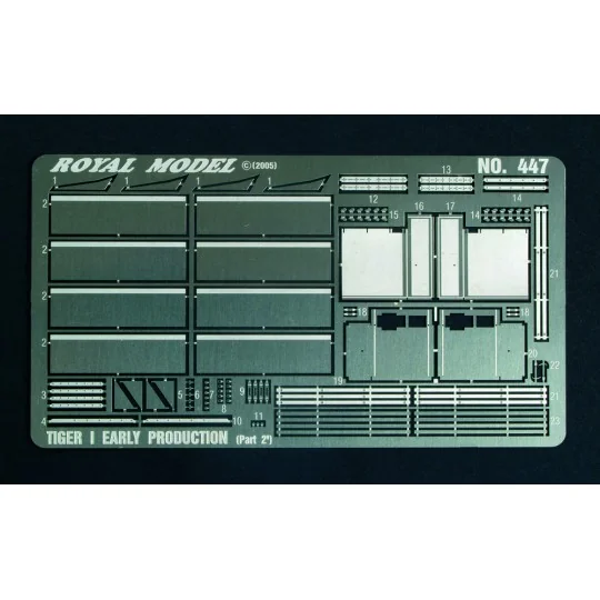 Tiger I Early Production-Part 2 (for Tamiya kit), 1/48 - Royal Mode...