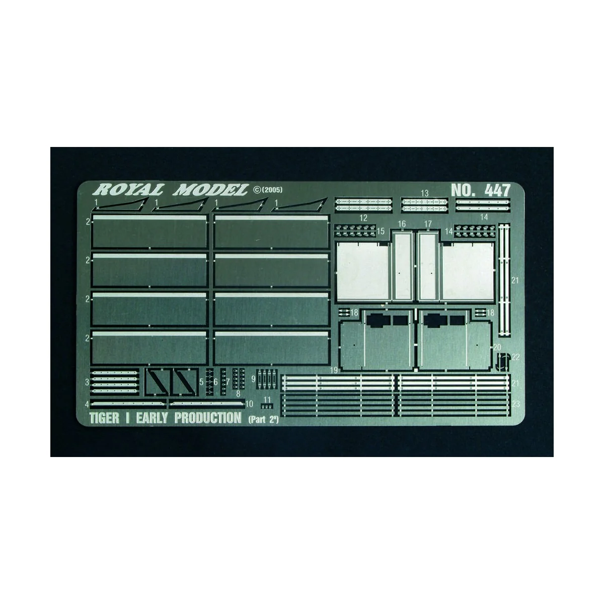 Tiger I Early Production-Part 2 (for Tamiya kit) - Royal Model RM447
