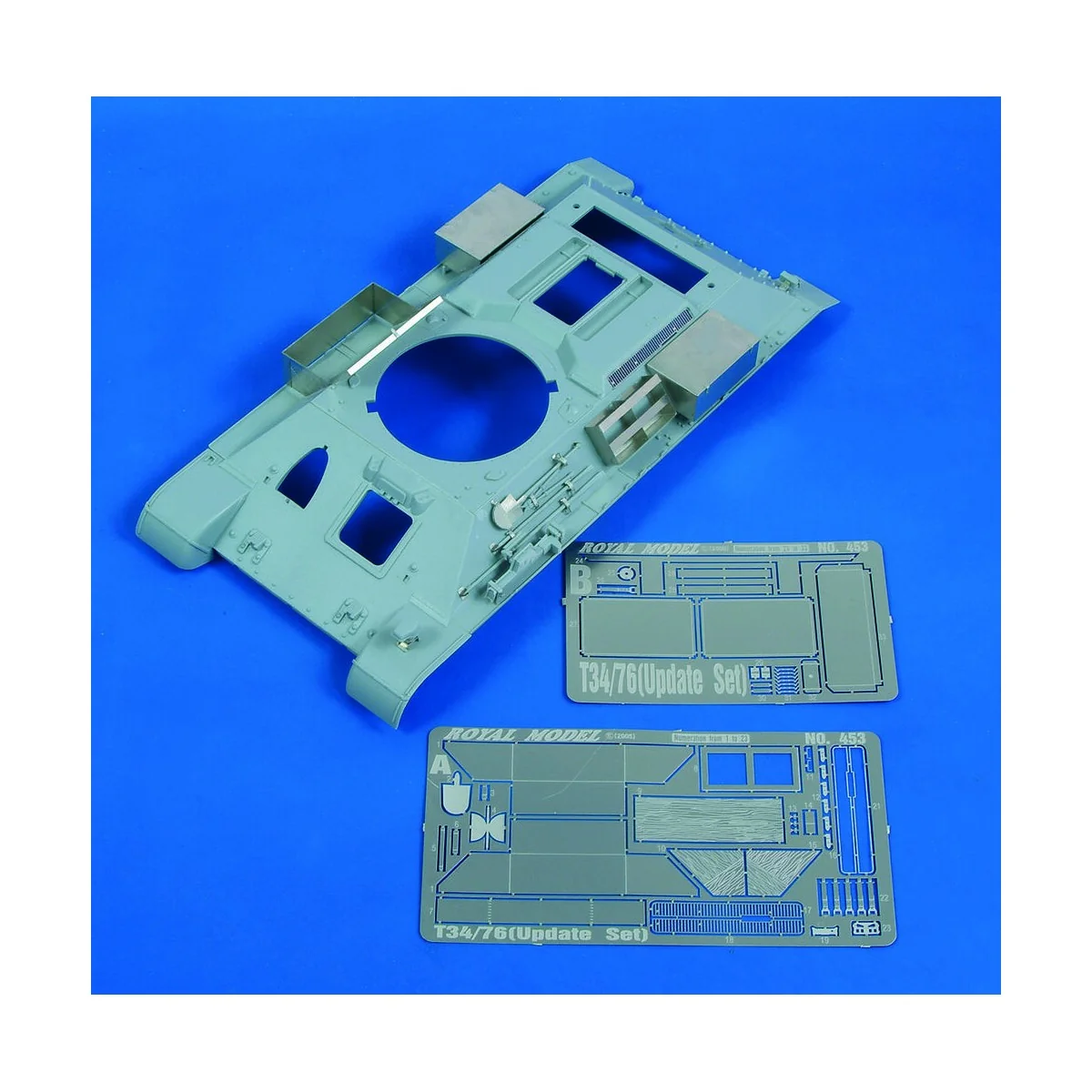 T34/76 German Army (for Dragon kit) - Royal Model RM453