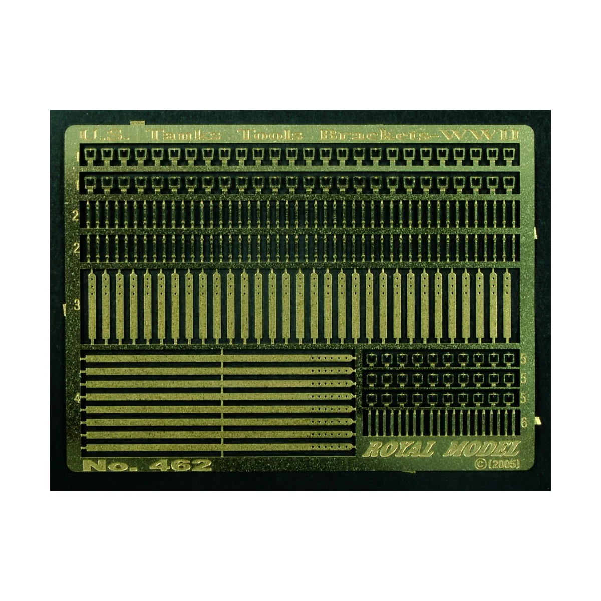 U.S Tanks tools Straps-WWII - Royal Model RM462