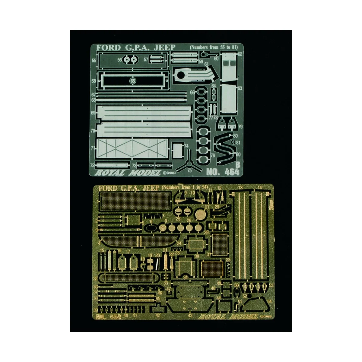 ford G.P.A. Jeep (for Tamiya kit) - Royal Model RM464