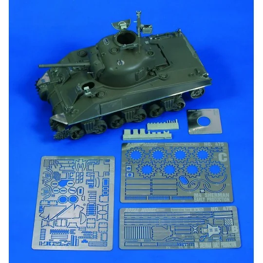 M4 Sherman Early Prod. (for Tamiya kit), 1/48 - Royal Model RM475