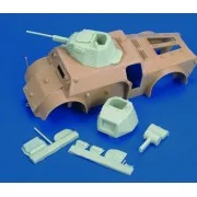 Autoblinda Ab41/L6 Turret, 1/35 - Royal Model RM478
