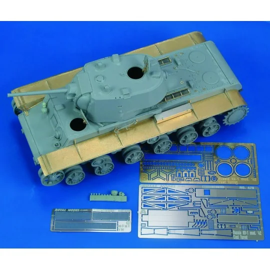 KV-1 mod. 42 Cast Turret” Part 1° (for Trumpeter kit), 1/35 - Royal...