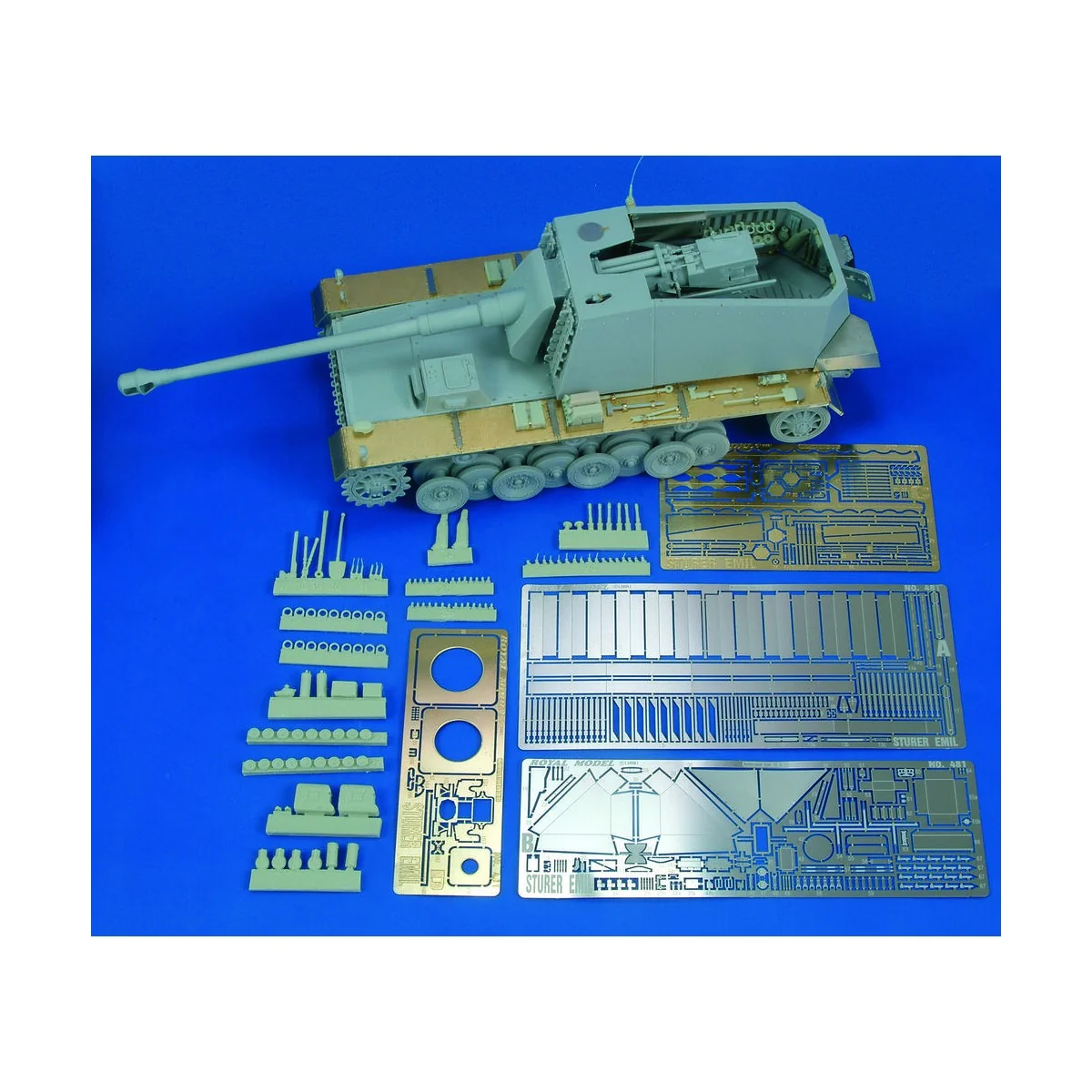 Sturer Emil-Part 1° (for Trumpeter kit), 1/35 - Royal Model RM481
