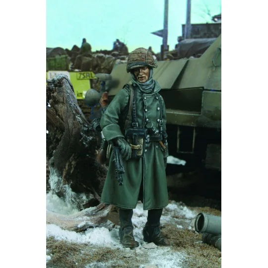 SS Machine Gunner-WWII, 1/35 - Royal Model RM483