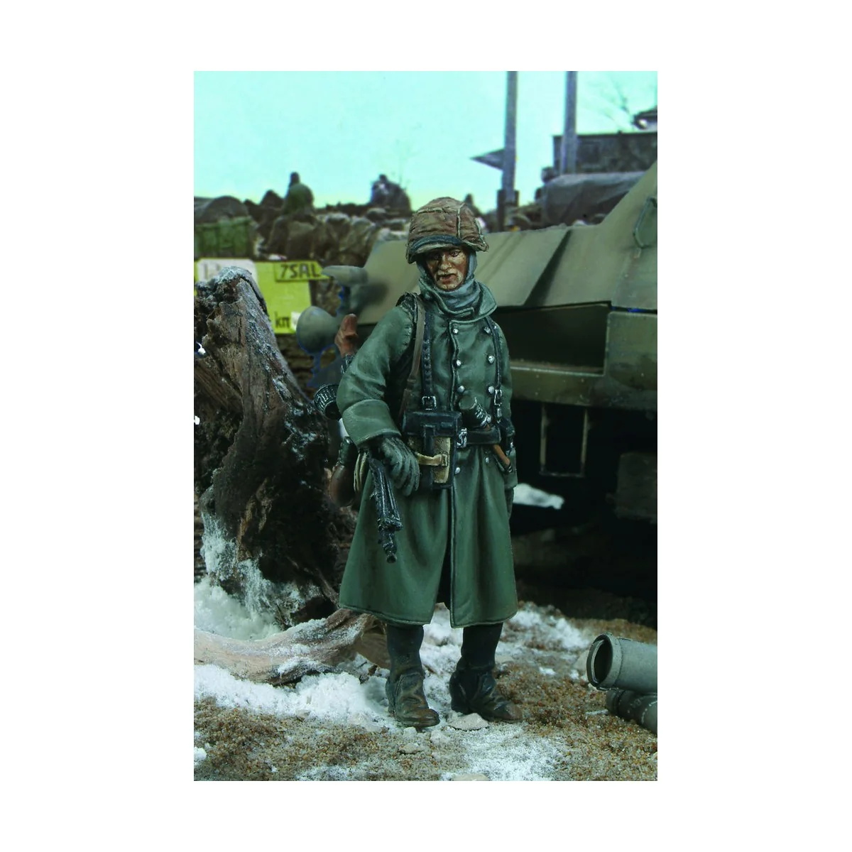 SS Machine Gunner-WWII, 1/35 - Royal Model RM483