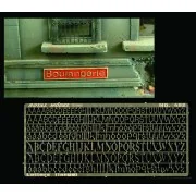 Letters (large) - Royal Model RM492