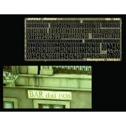 Numbers (large) - Royal Model RM493