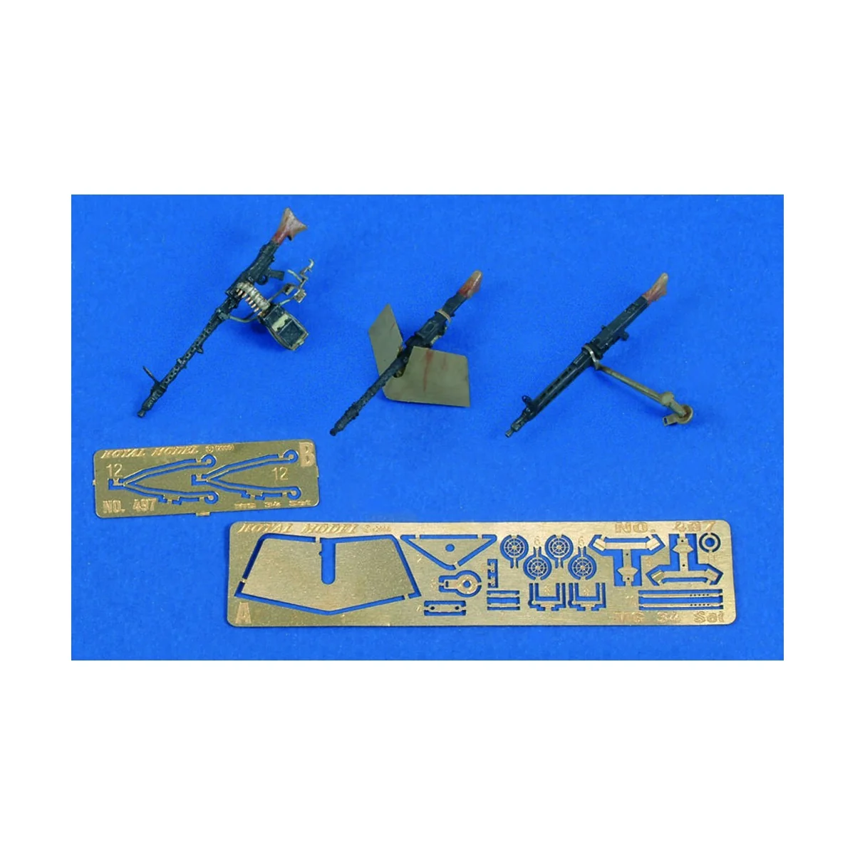 MG 34-42 set, 1/35 - Royal Model RM497