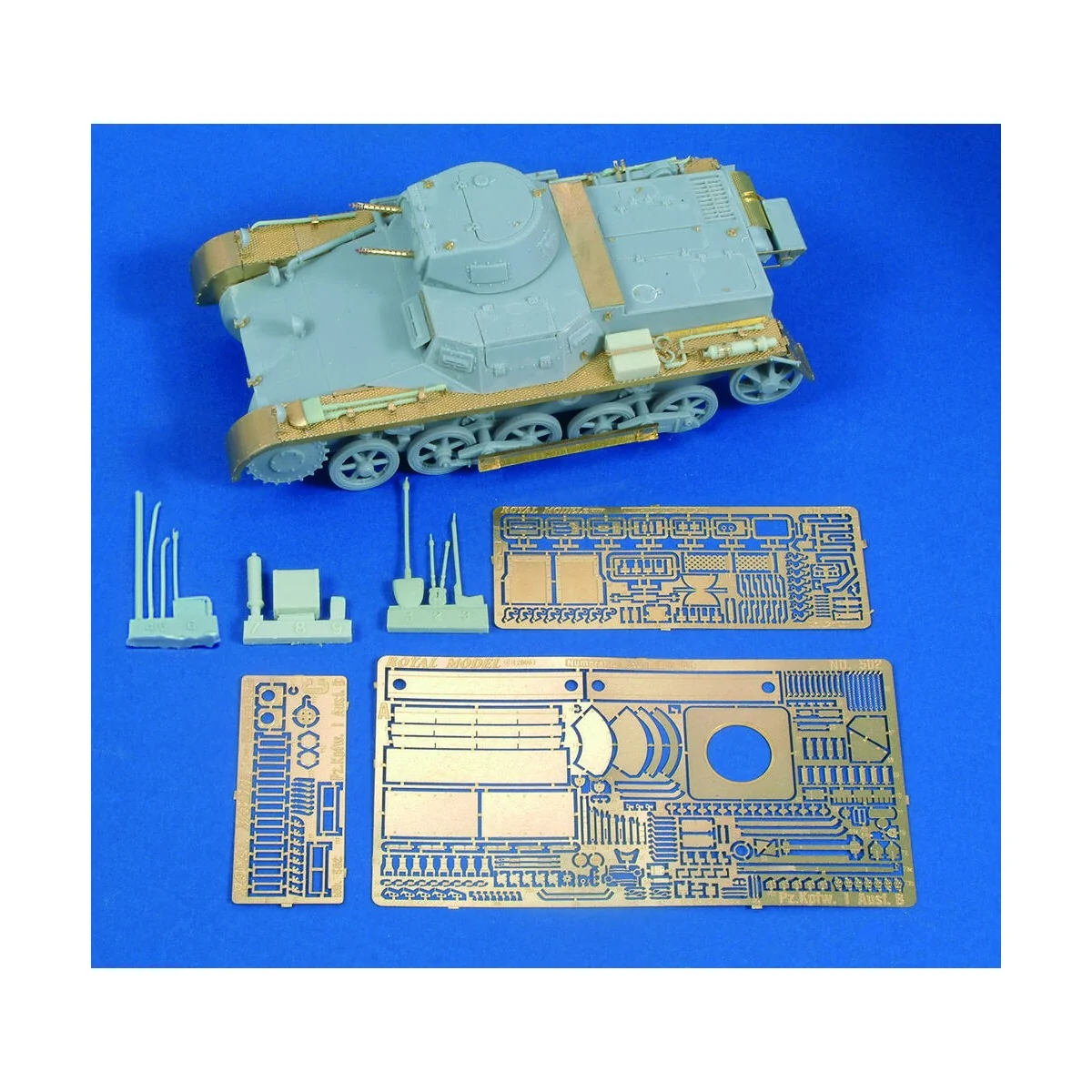 Pz.Kpfw. I Ausf. B (for Dragon kit), 1/35 - Royal Model RM502