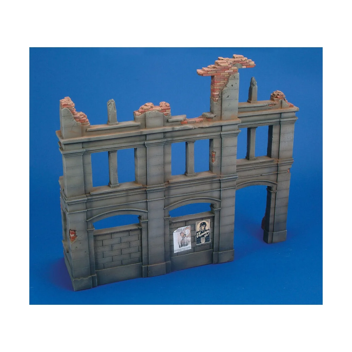 German Building Ruin, 1/35 - Royal Model RM505