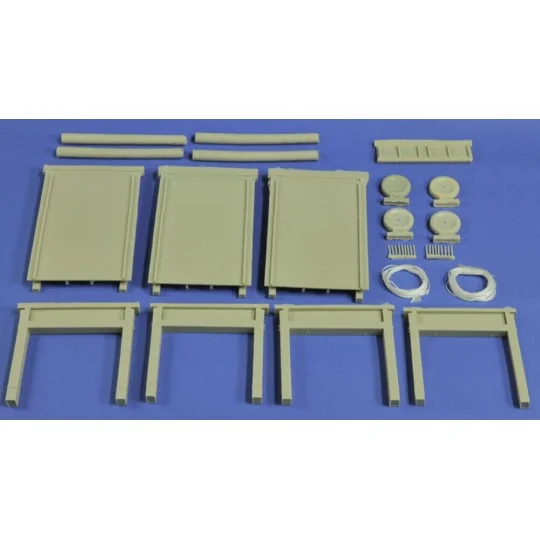 Wooden boat jetty Pacific-WWII, 1/35 - Royal Model RM531