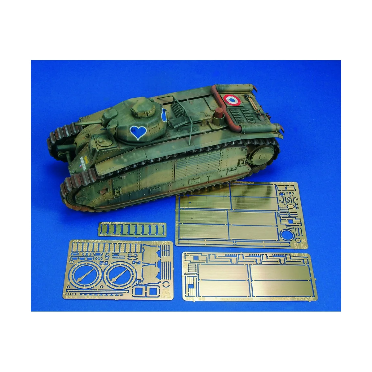 Le Char B1 Bis, 1/35 - Royal Model RM539
