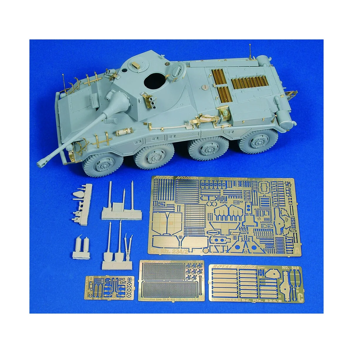 Sd. Kfz. 234/2 (for Dragon kit), 1/35 - Royal Model RM540