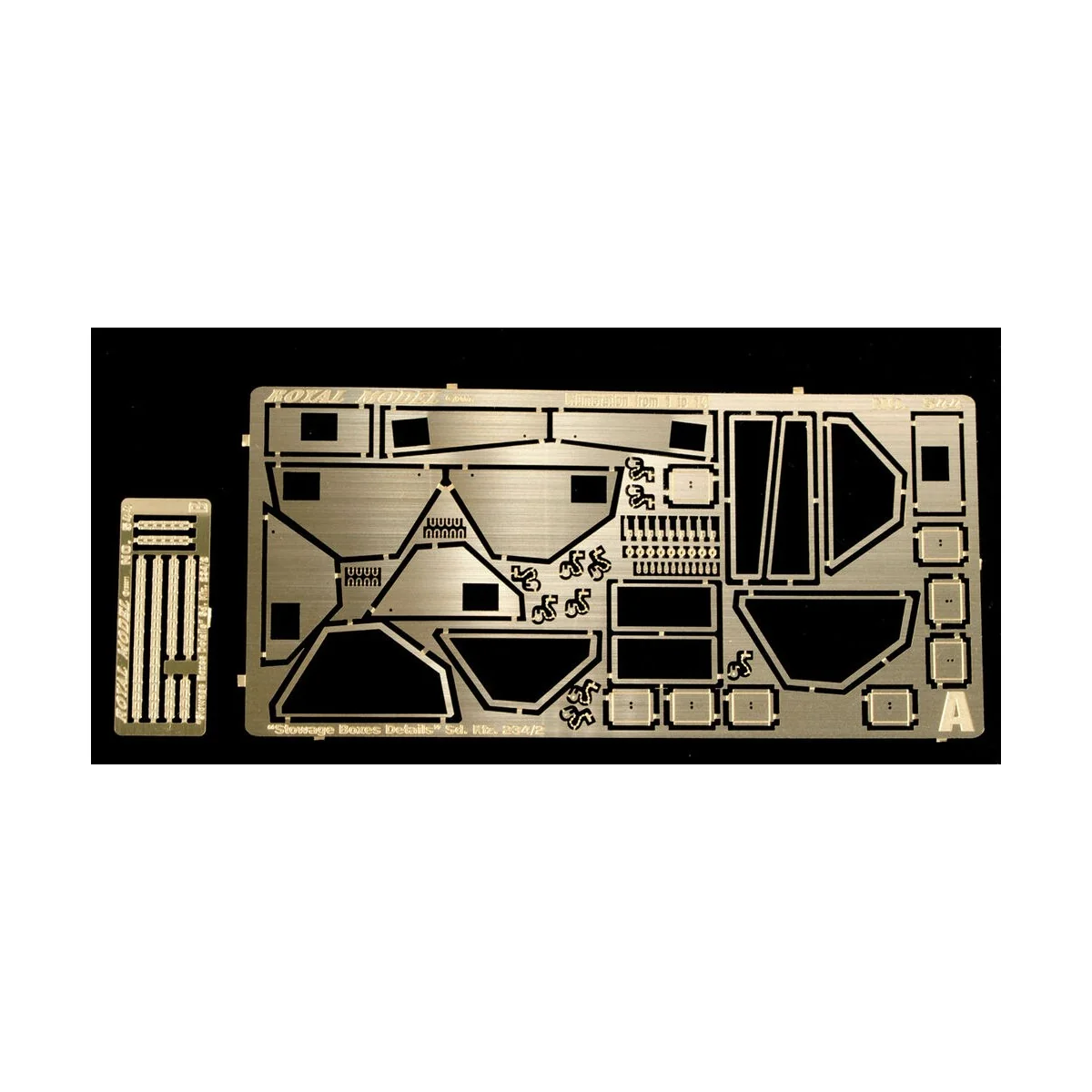Stowage Boxes Details Sd. Kfz. 234/1-2 (for Dragon kit) - Royal Mod...