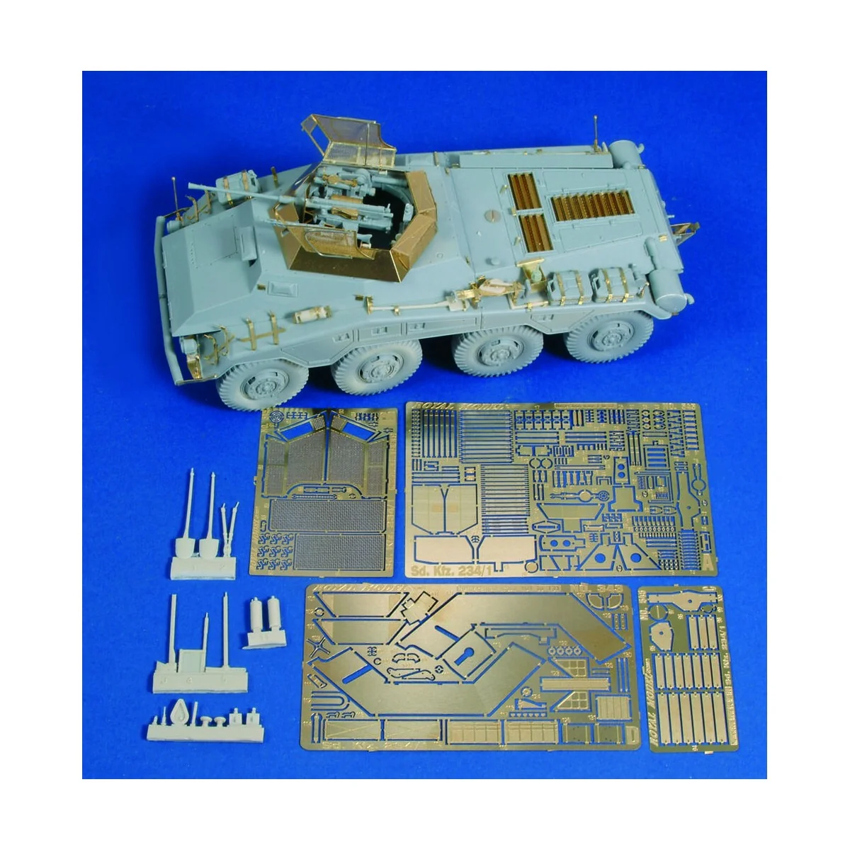 Sd. Kfz. 234/1 (for Dragon kit), 1/35 - Royal Model RM545