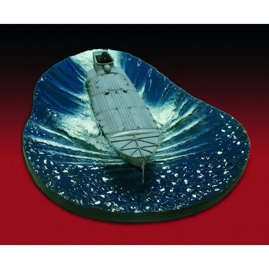 Sea section and figure for MBT Barchino - Royal Model RM553