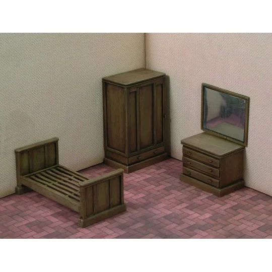 Bedroom furniture, 1/35 - Royal Model RM555