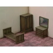 Bedroom furniture, 1/35 - Royal Model RM555