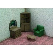 Living Room furniture, 1/35 - Royal Model RM557