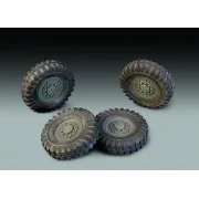 Wheels Staghound (for Italeri/Bronco kit - Royal Model RM558