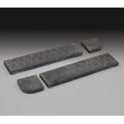 Italian sidewalk, 1/35 - Royal Model RM570