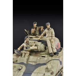 Sherman Clive crew, 1/35 - Royal Model RM583
