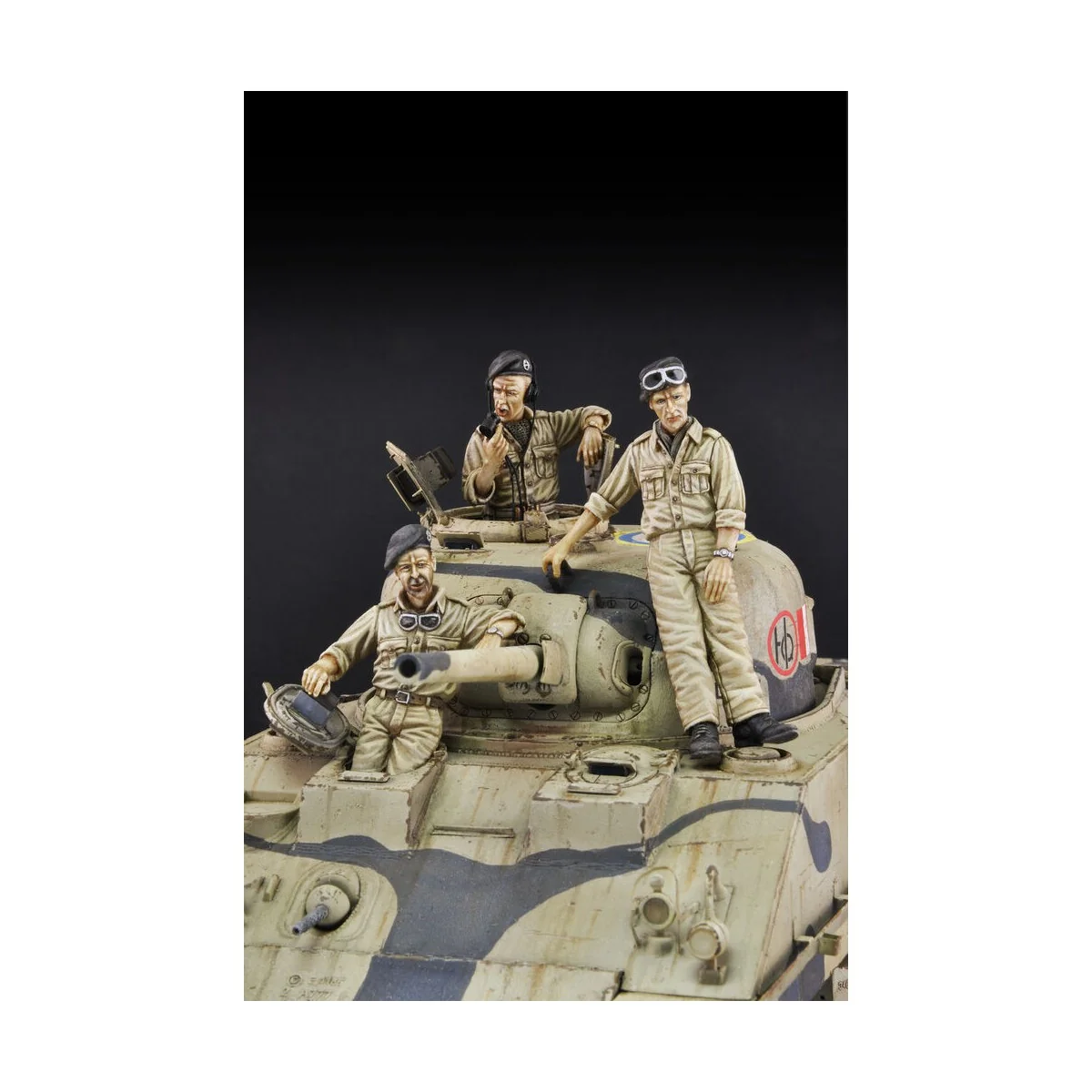 Sherman Clive crew, 1/35 - Royal Model RM583