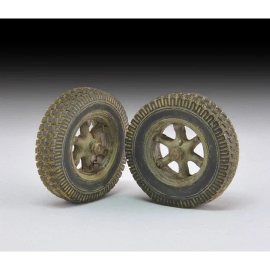 Sd. Kfz. 7 weighted wheels, 1/35 - Royal Model RM587