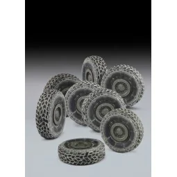 Centauro weighted wheels, 1/35 - Royal Model RM588