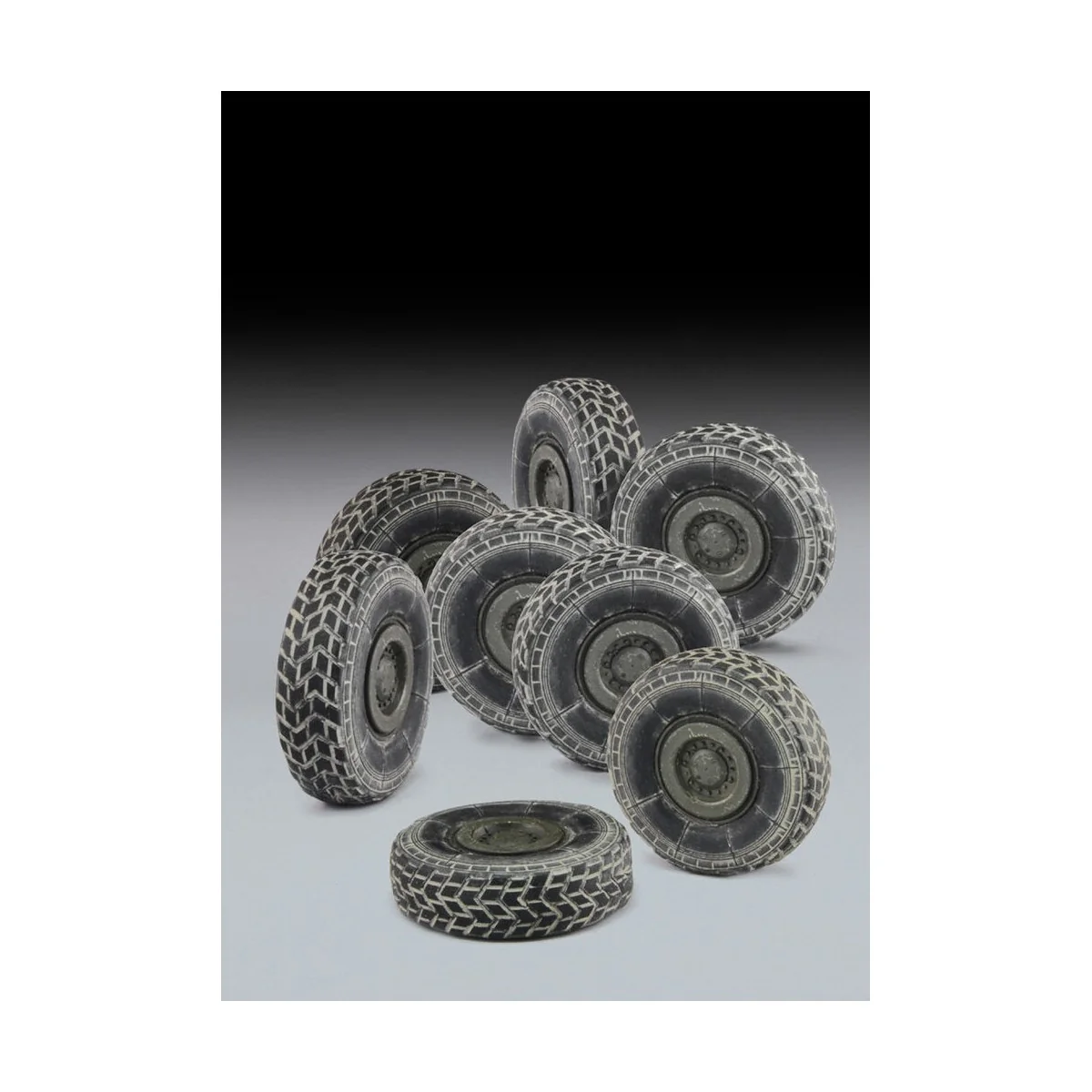 Centauro weighted wheels, 1/35 - Royal Model RM588